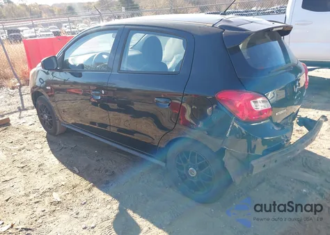 2017 Mitsubishi Mirage Es из США, поврежденный, VIN ML32A3HJ1HH001260